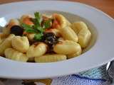 Gnocchi sauce anchois