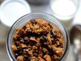 Granola tout croustillant #partenariat