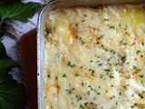 Gratin de butternut et poireaux #végétarien