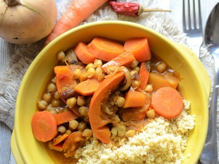 Légumes d'hiver façon couscous #végétarien