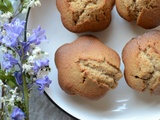 Madeleines à la farine de chataigne