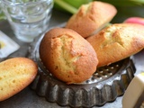 Madeleines au lait fermenté et citron