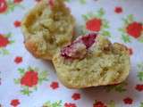 Mini financiers pistache framboises