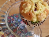 Muffins aux mûres et crumble