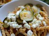 One pan Pasta courgettes carottes