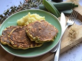 Pancakes au poireau #végétarien