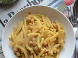 Pasta e ceci - pâtes et pois chiches #végérarien