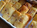 Petites bouchées lardons et gruyère