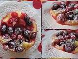 Petits fondants aux fruits rouges