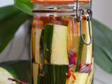 Pickles de courgettes