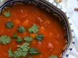 Soupe façon Harira #végétarien