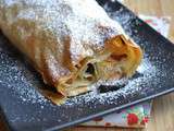 Strudel aux pommes raisins et amandes