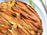 Tarte à la carotte et féta #végétarien