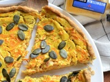 Tarte aux carottes et tofu soyeux #veg