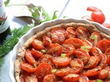 Tarte aux tomates cerises #végétarien