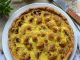 Tarte chou fleur et curry #végétarien