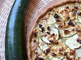 Tarte courgette thon et féta