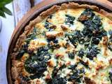 Tarte épinards et féta #végétarien