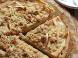 Tarte pommes streusel