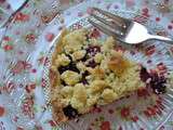 Tarte streussel amandes et fruits rouges