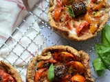 Tartelettes tomates cerises féta #végétarien