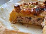 Tourte de fêtes - viandes et foie gras