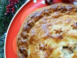 Tourte pleurotes poireau béchamel - Noel