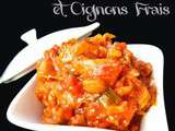 Curry de Tomates et Oignons nouveaux (Inde)