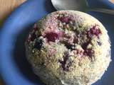 Bowl Cake amandes et fruits rouge