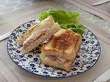 Croque-monsieur à la poêle au pain de mie japonais