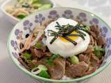 Donburi au bœuf (gyudon)