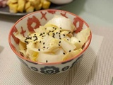 Salade d’endives au miso vinaigré