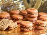 Macarons au spéculoos