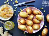 Madeleines vanille bourbon et gingembre au i-Cook'in