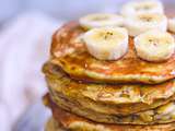 Pancakes banane healthy sans sucre