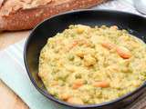 Fricassée de poulet aux petits légumes ou comment cuisiner une boîte de conserve