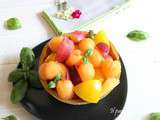 Salade de fruits dans son melon