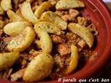 Tajine aux blancs de dinde et potatoes (économique)