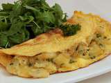 Omelette aux pommes de terre, oignons & abondance