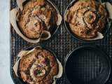 Muffins de Sarrasin, Banane & Gingembre