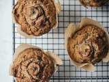 Muffins de Sarrasin, Banane & Gingembre