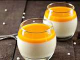 Panna cotta très gourmandes à la mangue