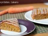 Carrot cake des tropiques