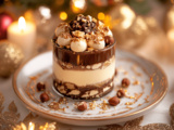 Entremet praliné de Noël