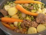 Navarin d'agneau aux légumes de printemps