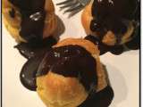 Profiteroles au chocolat