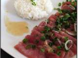 Sashimi de thon