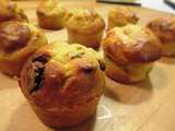 Muffins vegans banane et farine de pois chiches