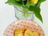 Gaufre au pamplemousse rose, à l'orange et sa note de fleur d'oranger