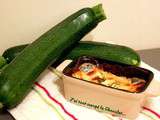 Gratin de courgettes St Marcellin & curry